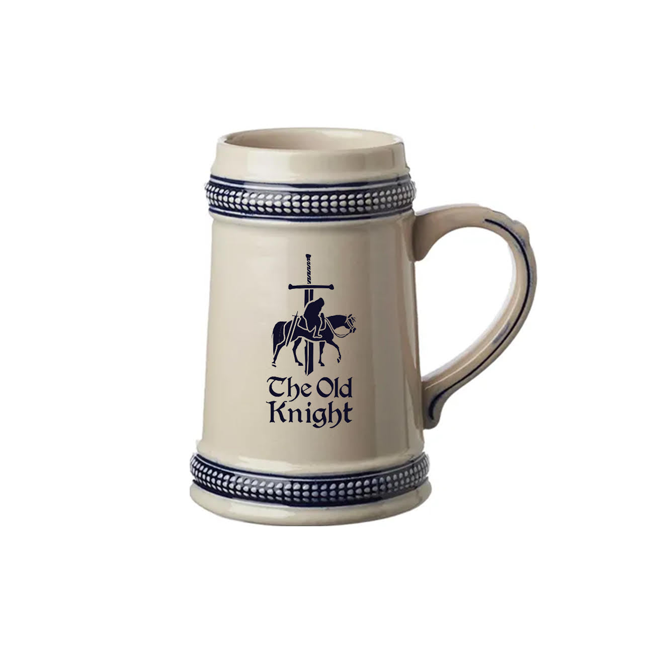 Old Knight Ceramic Stein